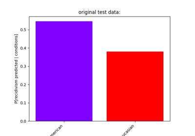 Binary Classification on COMPAS dataset